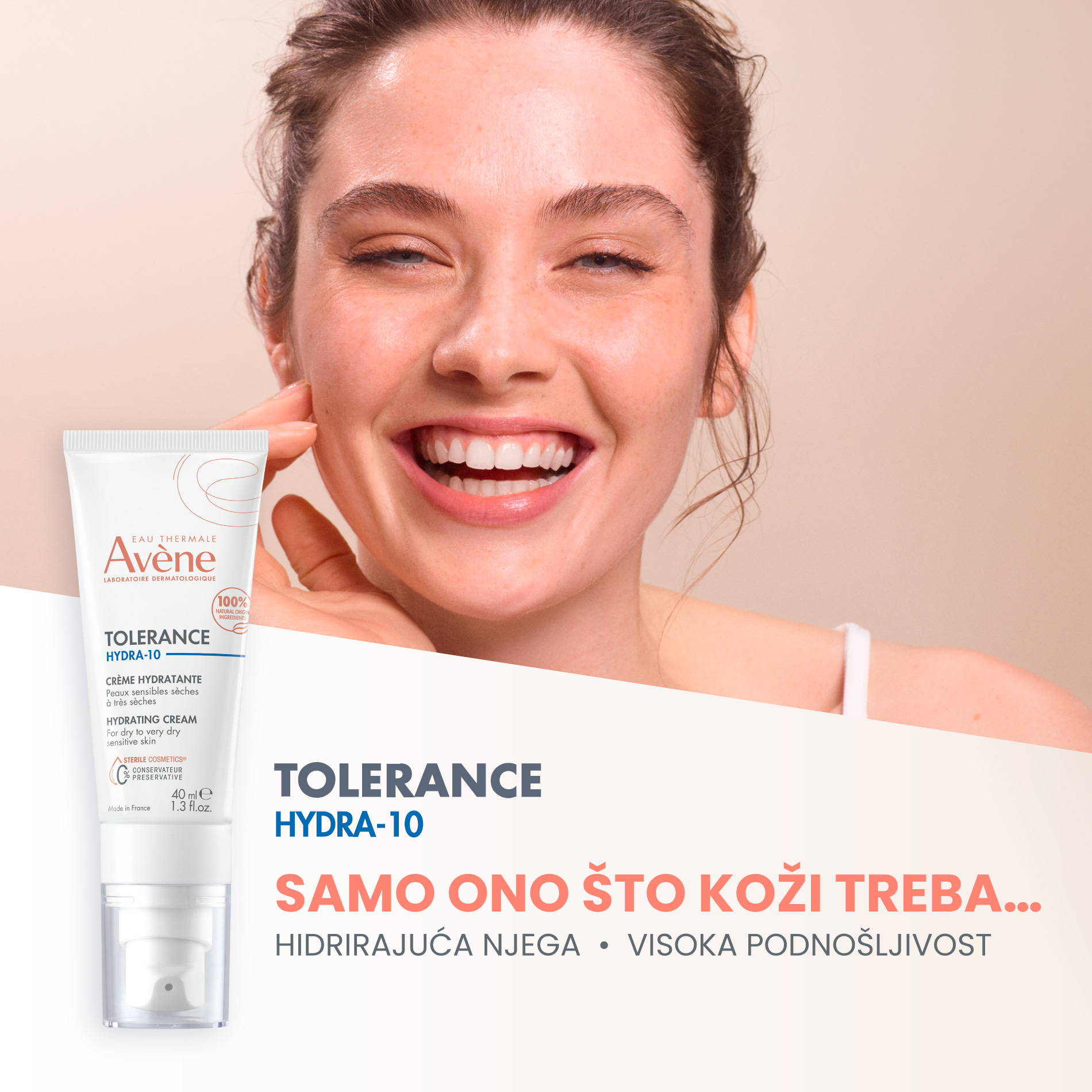 AVENE Tolerance Hydra-10 Hidrirajuća krema 40 ml - Slika 6