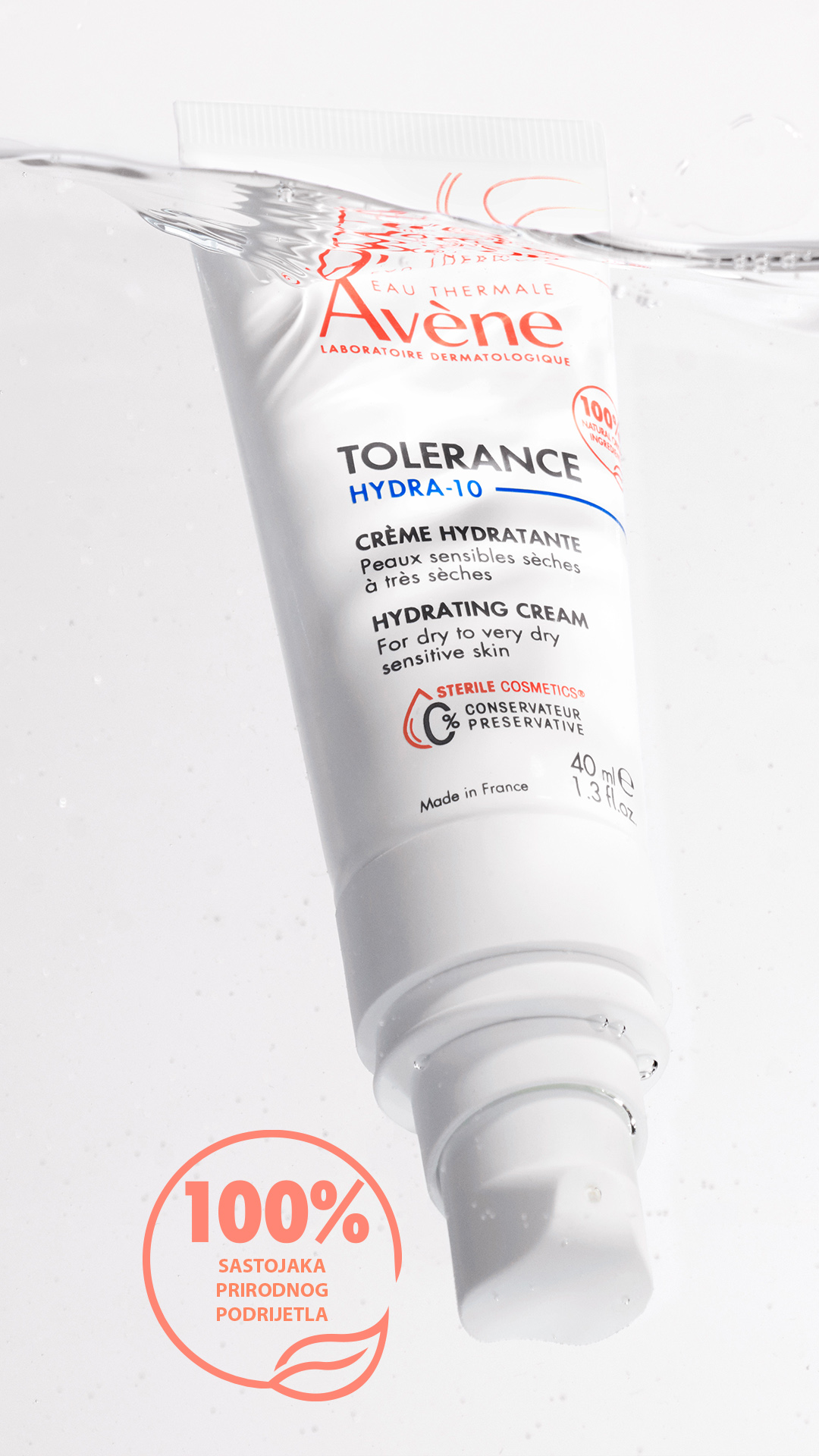 AVENE Tolerance Hydra-10 Hidrirajuća krema 40 ml - Slika 5