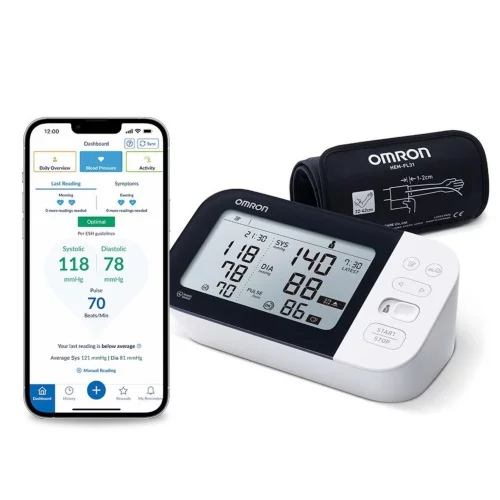 OMRON Digitalni tlakomjer M7 IT + adapter - Slika 4