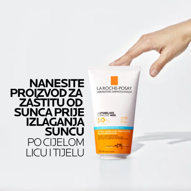 LA ROCHE-POSAY Anthelios hidratantno mlijeko SPF50+ 150 ml - Slika 2
