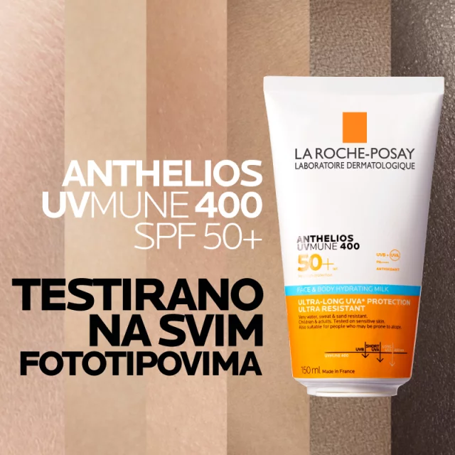 LA ROCHE-POSAY Anthelios hidratantno mlijeko SPF50+ 150 ml - Slika 4