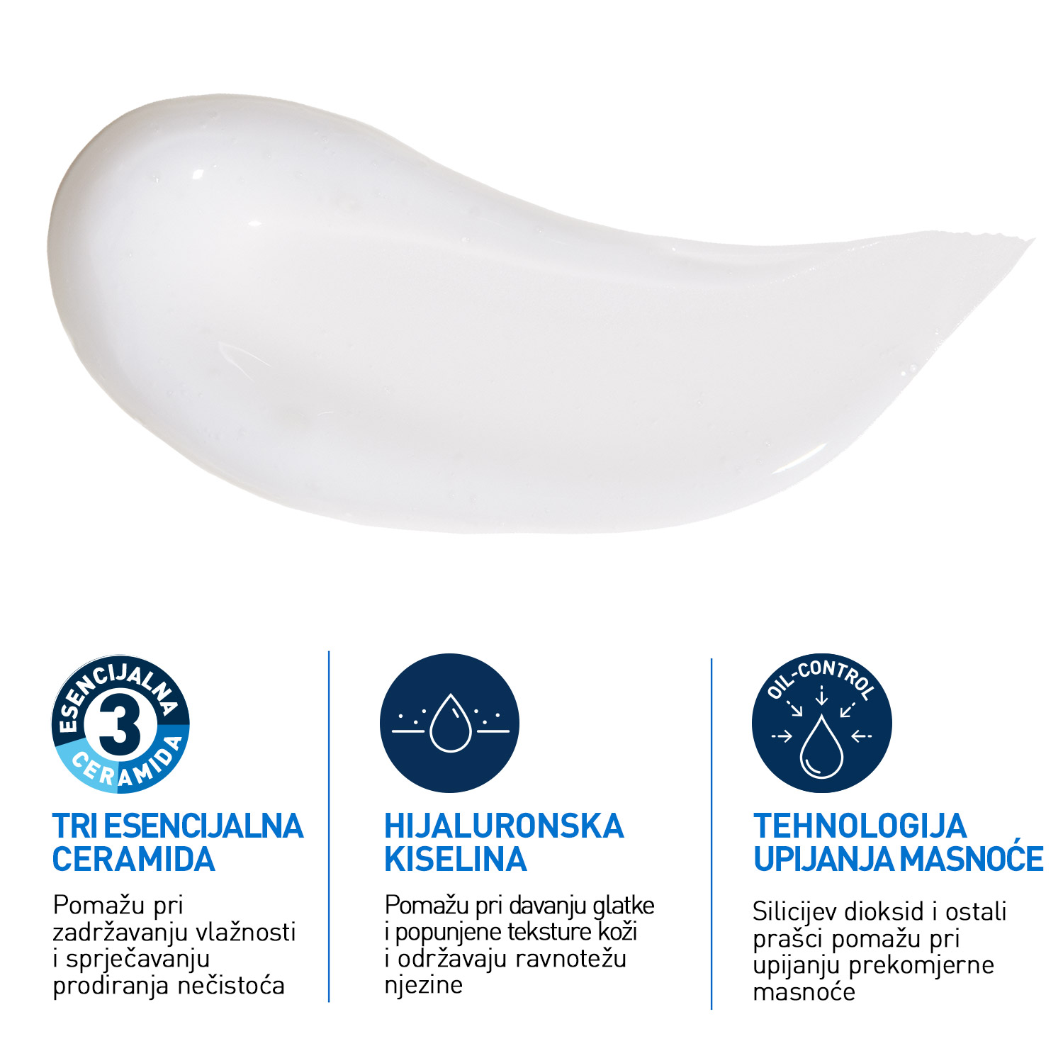 CeraVe Hidratantna gel-krema za masnu kožu 52 ml - Slika 2
