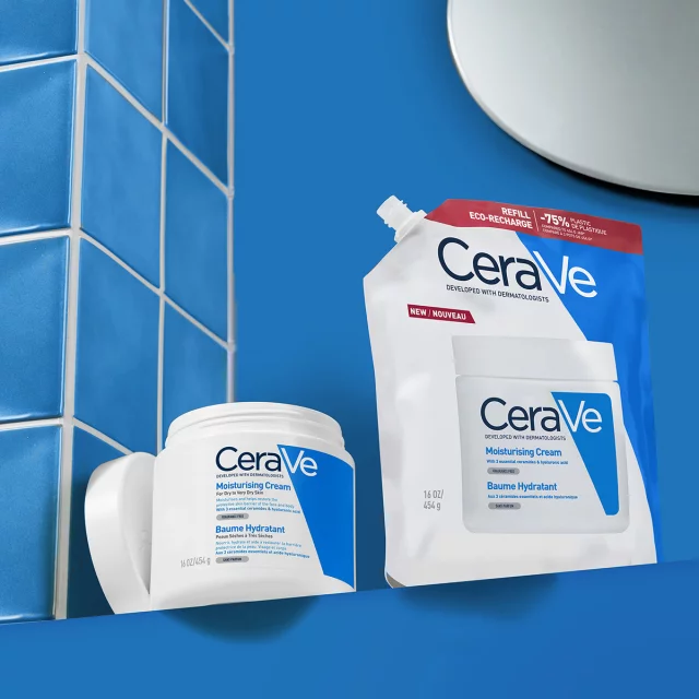 CERAVE HIDRATANTNA KREMA, ZA SUHU DO VRLO SUHU KOŽU, REFILL, 454ML - Slika 2