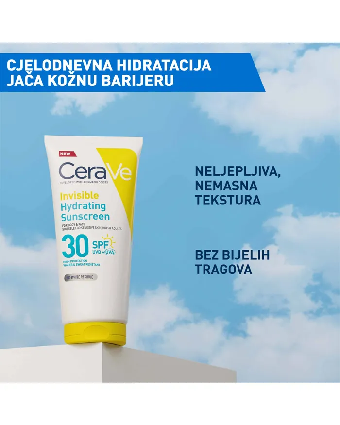 CERAVE SUN NEVIDLJIVI LOSION ZA LICE I TIJELO SPF 30 177 ml - Slika 2
