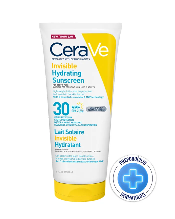 CERAVE SUN NEVIDLJIVI LOSION ZA LICE I TIJELO SPF 30 177 ml