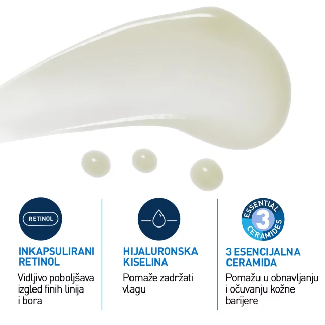 CERAVE SKIN RENEWING RETINOL OBNAVLJAJUĆI SERUM, 30ML - Slika 4