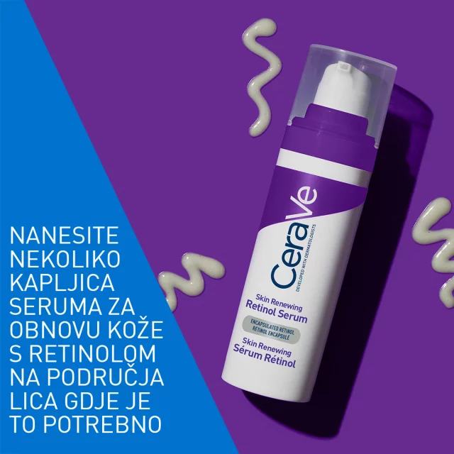 CERAVE SKIN RENEWING RETINOL OBNAVLJAJUĆI SERUM, 30ML - Slika 6