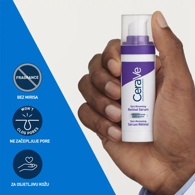 CERAVE SKIN RENEWING RETINOL OBNAVLJAJUĆI SERUM, 30ML - Slika 8