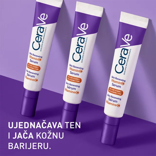 CERAVE SKIN RENEWING OBNAVLJAJUĆI SERUM S VITAMINOM C, 30ML - Slika 2