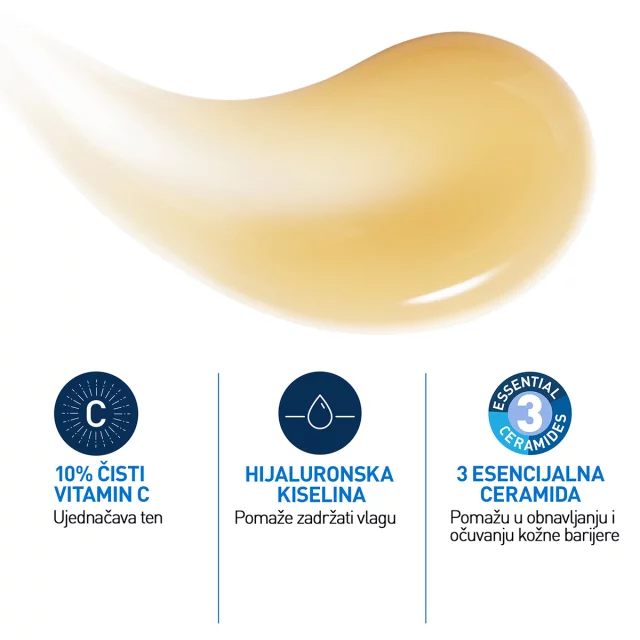 CERAVE SKIN RENEWING OBNAVLJAJUĆI SERUM S VITAMINOM C, 30ML - Slika 10