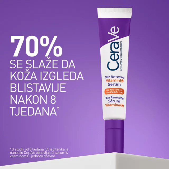 CERAVE SKIN RENEWING OBNAVLJAJUĆI SERUM S VITAMINOM C, 30ML - Slika 9
