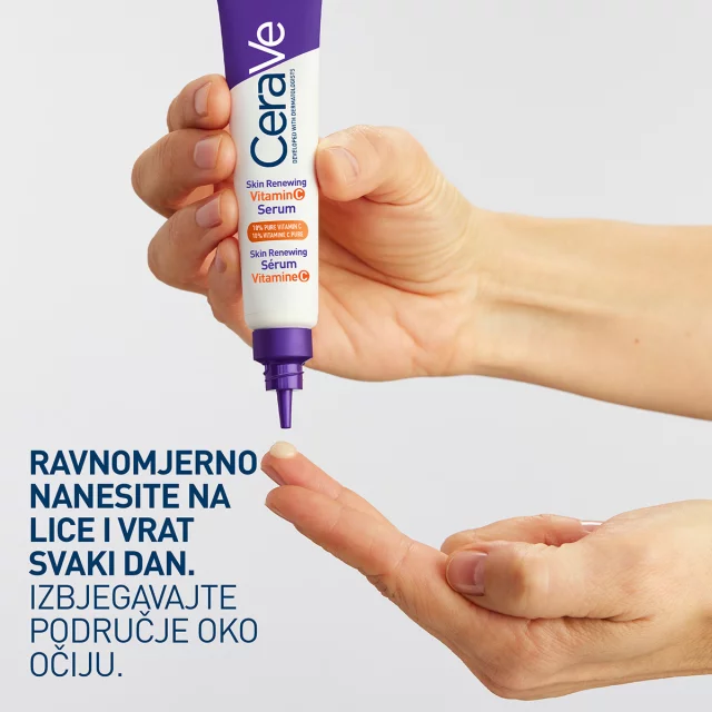 CERAVE SKIN RENEWING OBNAVLJAJUĆI SERUM S VITAMINOM C, 30ML - Slika 7