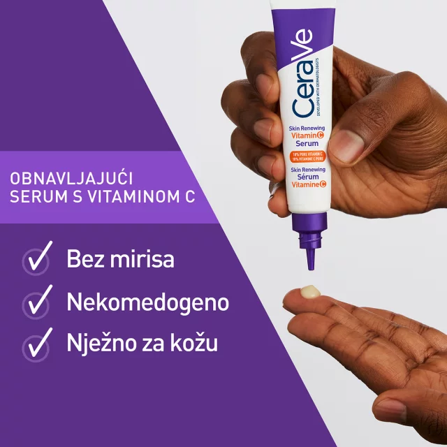 CERAVE SKIN RENEWING OBNAVLJAJUĆI SERUM S VITAMINOM C, 30ML - Slika 5