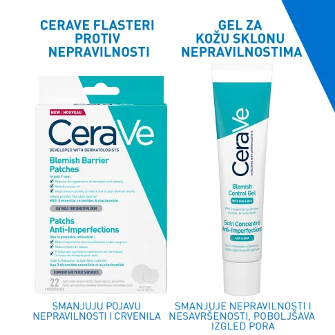 CeraVe Blemish Barrier flasteri protiv nepravilnosti 22 komada - Slika 7