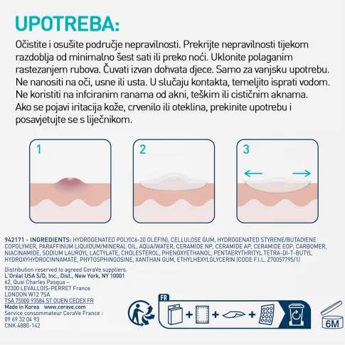 CeraVe Blemish Barrier flasteri protiv nepravilnosti 22 komada - Slika 6