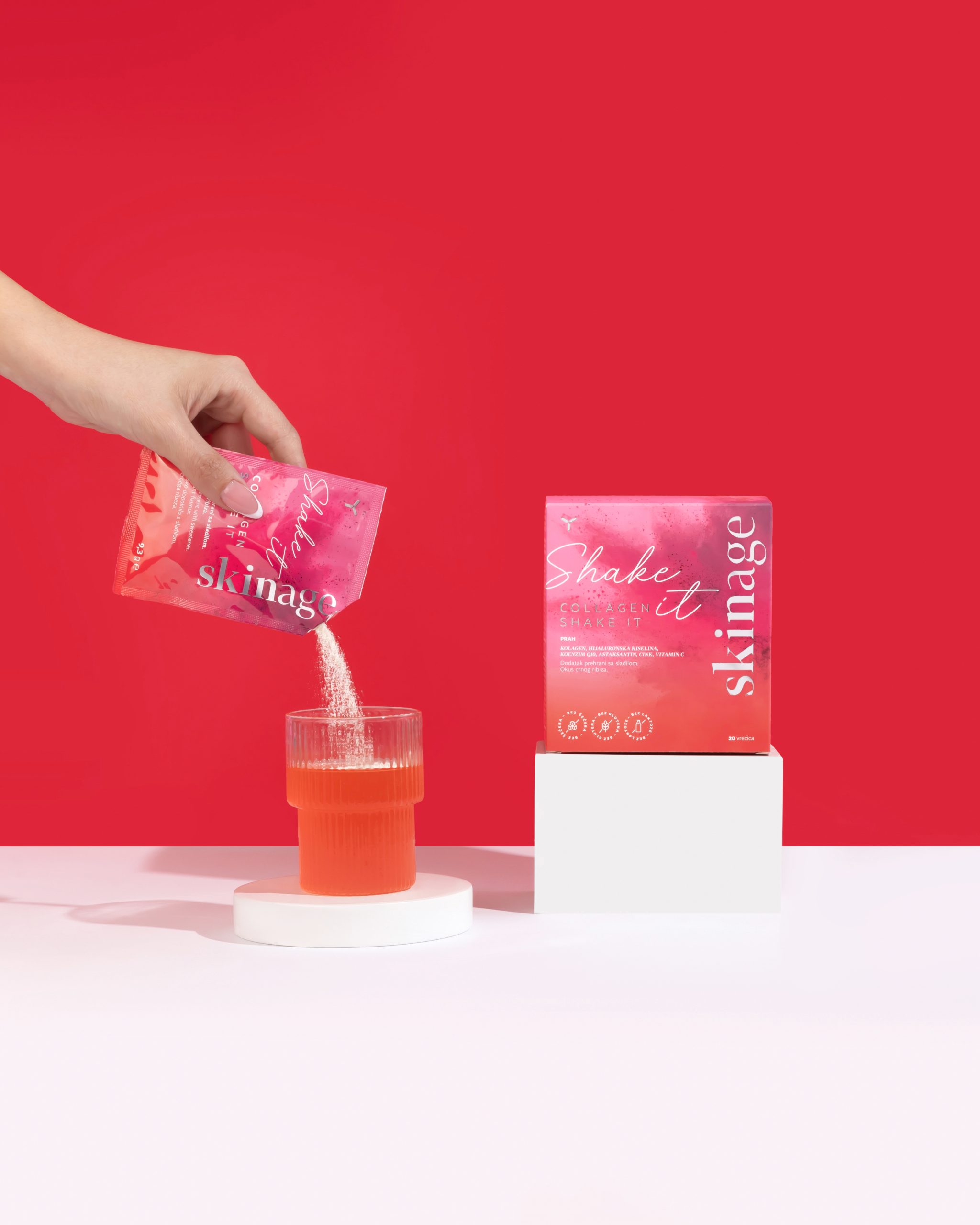 SKINAGE COLLAGEN SHAKE IT CRNI RIBIZ - Slika 3